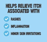 Helps relieve itch associated with: rashes, inflammation, minor skin irritations.tion.