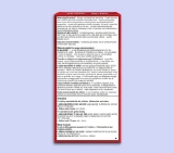 Arrière de l'emballage de Cortizone-10® Crème pour soulager l'eczéma.