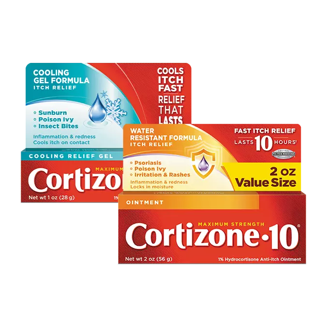 Cortizone-10® | Maximum Strength Itch-Relief Products