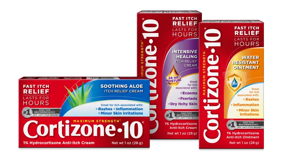 A coupon for savings on Cortizone-10® maximum strength itch-relief products.