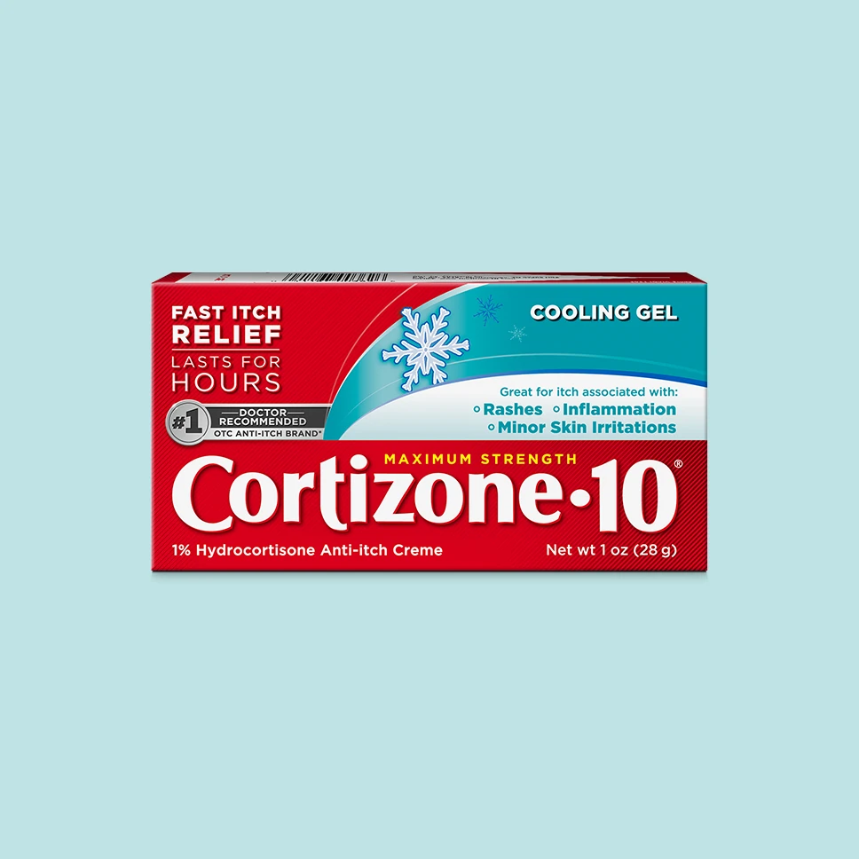 Cortizone10® Maximum Strength 1 Hydrocortisone Itch Relief Cooling Gel