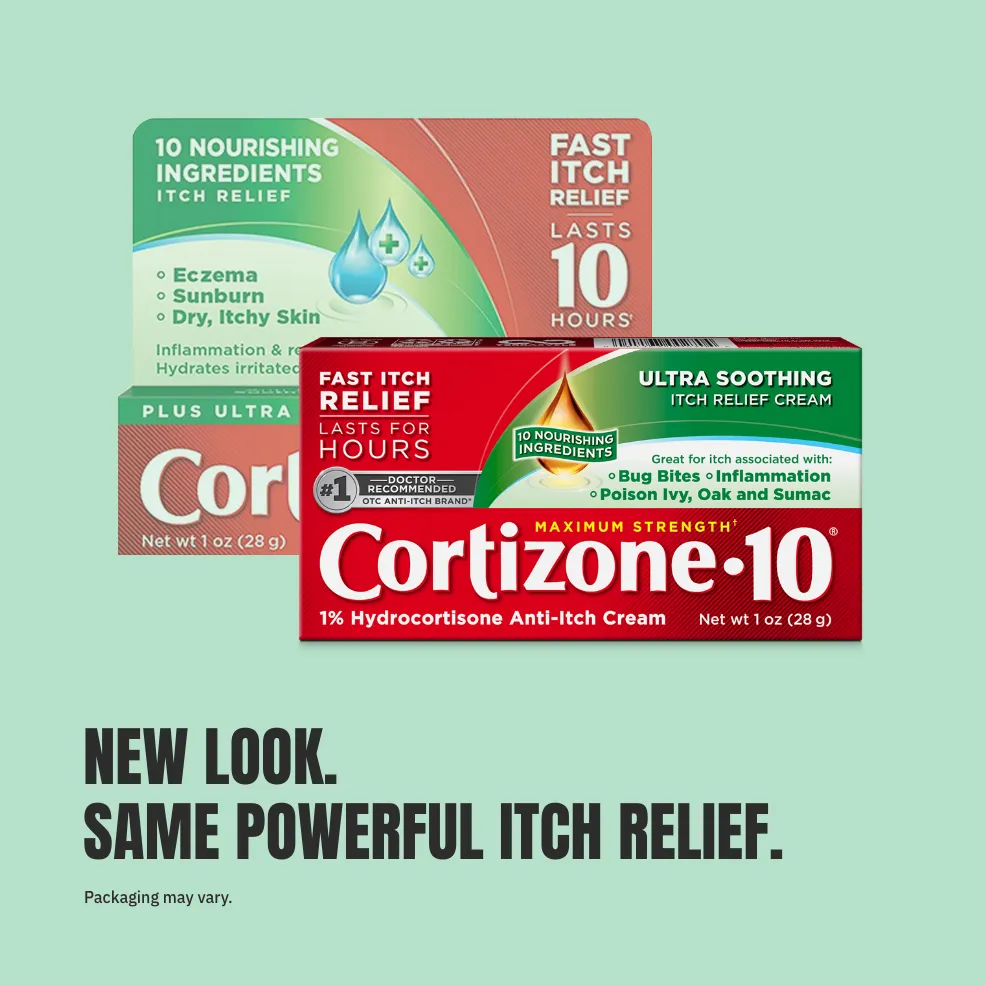 Old vs New - Cortizone 10® Ultra Soothing Creme