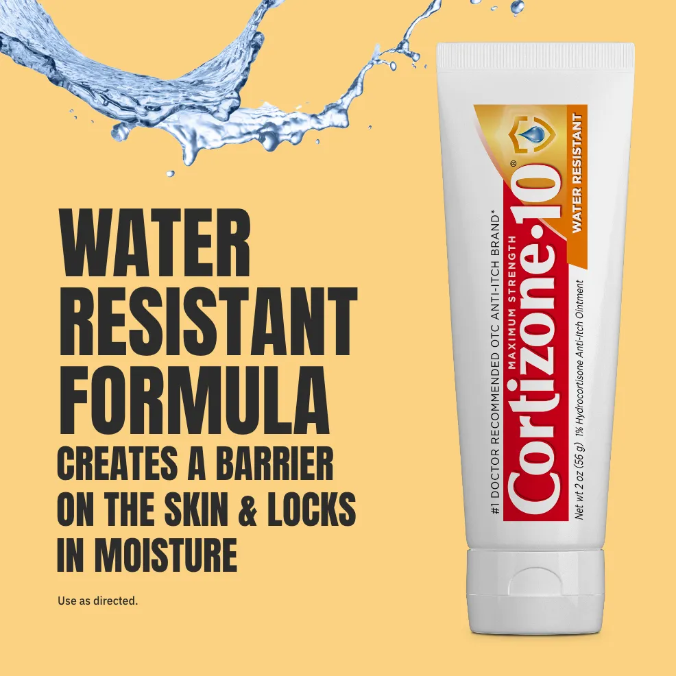Cortizone-10® Water Resistant Formula - Tube